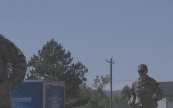 South Dakota Army National Guard's State Best Warrior Competition: Combat Fitness Test