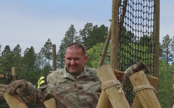 South Dakota Army National Guard's State Best Warrior Competition: Obstacle Course