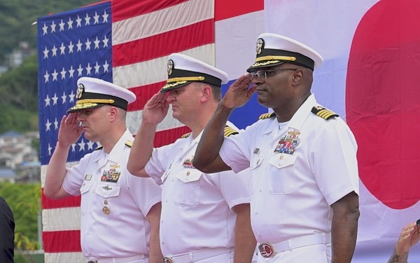 Commander, Fleet Activites Sasebo Change of Command Ceremony