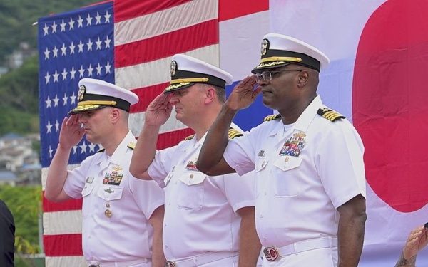 Graphic Free - Commander, Fleet Activites Sasebo Change of Command Ceremony