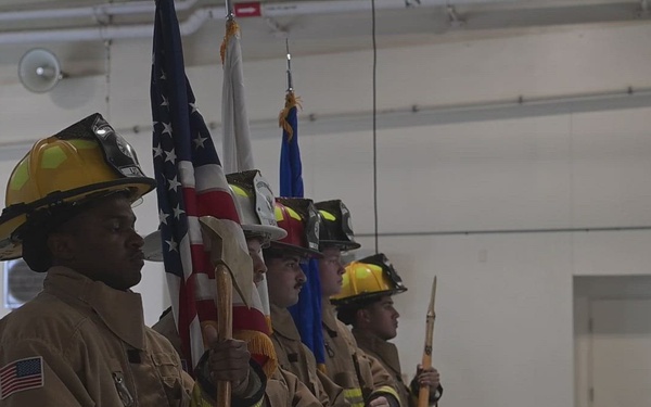 Kadena Fire Department Commemorates the 25th 9/11 Anniversary [B-ROLL]