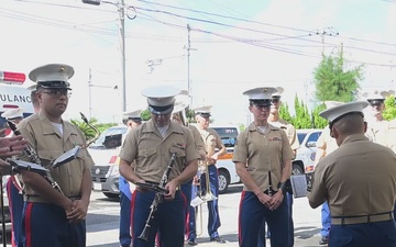 Camp Foster 25th Anniversary 9/11 Memorial Service: B-Roll