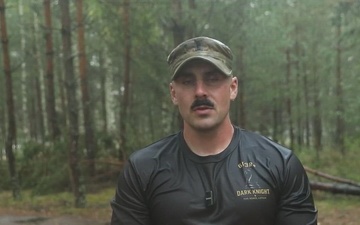Dark Knight competition tests military police Soldiers in Latvia