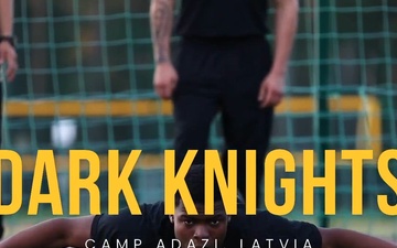 Dark Knight competition tests military police Soldiers in Latvia