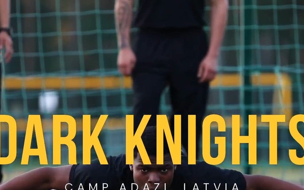 Dark Knight competition tests military police Soldiers in Latvia