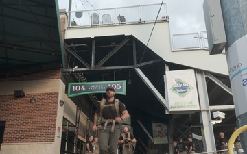 88th Security Forces Squadron participate in the Inaugural Buckeye Sentinel Challenge