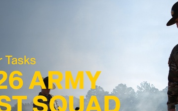 2026 US Army Best Squad Competition: 4-Mile Run, First 100 Yards, Weapons Range, Night Infiltration Course
