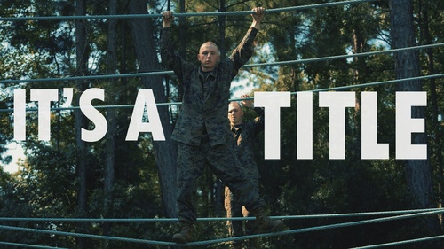 It's A Title