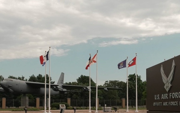 Offutt AFB B Roll of Base July 07, 2020
