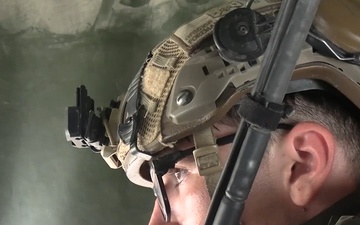 U.S. Navy HM3 Wyatt Foreman supports 2nd Bn., 1st Marines during AFX 4-26