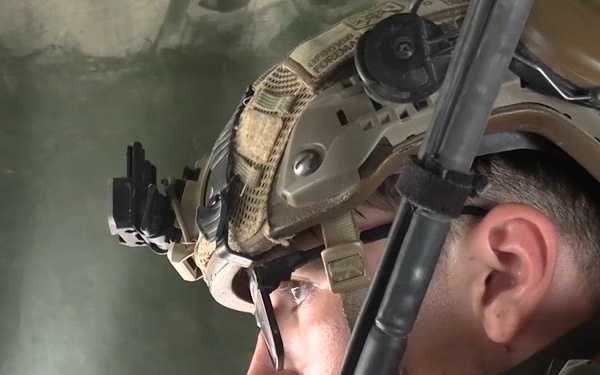 U.S. Navy HM3 Wyatt Foreman supports 2nd Bn., 1st Marines during AFX 4-26