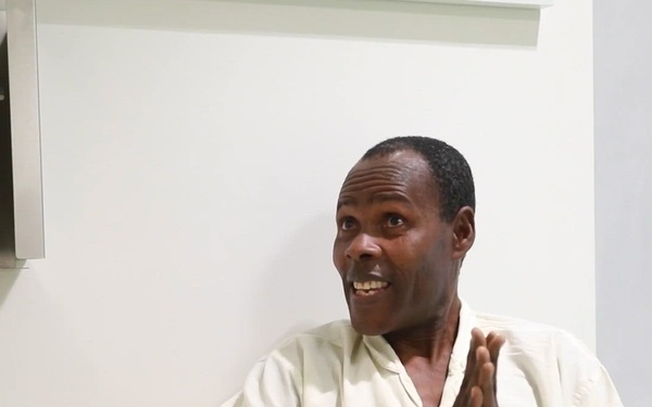 Interview: Former Angolan special forces noncommissioned officer recounts his war-related health concerns