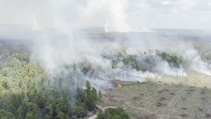 Arkansas National Guard Wildfire Response