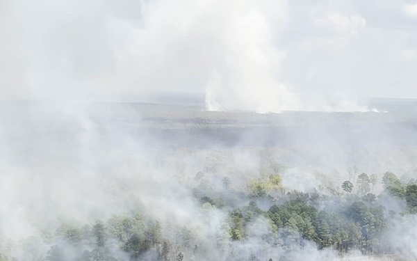 Arkansas National Guard Wildfire Response