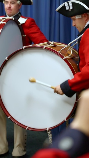 Army Fife and Drum performing "Constitution Hornpipe"