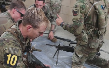 2026 U.S. Army Best Squad Competition: Map Resection and Weapons Assembly