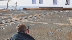 John Finn Conducts A Small Arms Live-Fire Exercise