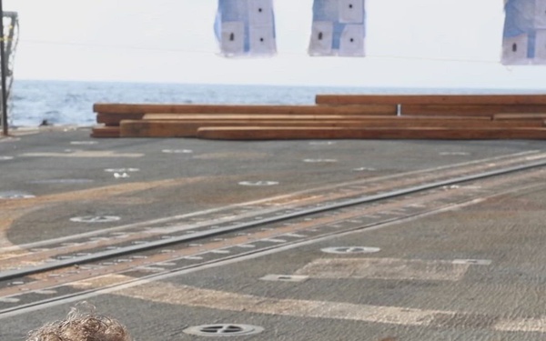 John Finn Conducts A Small Arms Live-Fire Exercise