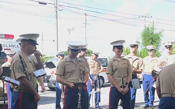 Camp Foster 25th Anniversary 9/11 Memorial Service: B-Roll
