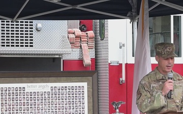 Yokota Air Base 9/11 Memorial Ceremony and Tower Run Broll Version