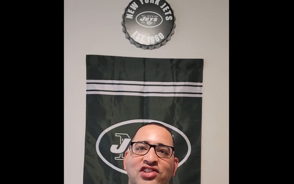 Petty Officer First Class Caba – New York Jets Shout-out