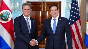 Secretary of State Marco Rubio meets with Costa Rican Foreign Minister Manuel Tovar Rivera