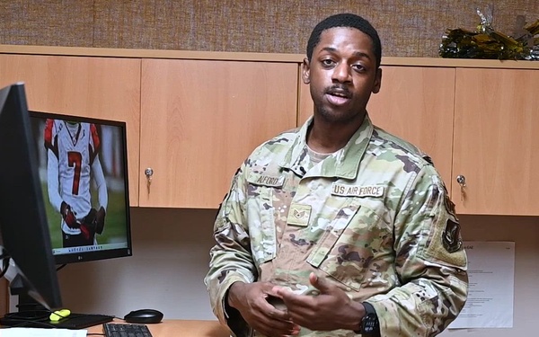 Staff Sgt. Ghabriel Alford – Atlanta Falcons Shout-out