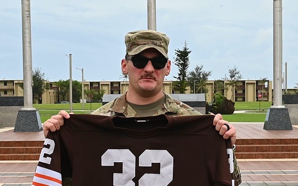 Senior Airman Rayden Bodine – Cleveland Browns Shout-out