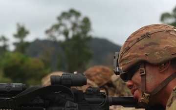 25th CAB and DIVARTY Conduct Live-Fire Gun Raid