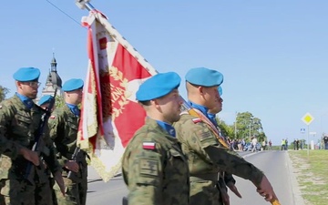Oleszno cultural center dedicated to Staff Sgt. Michael Ollis, honoring U.S.-Poland bond