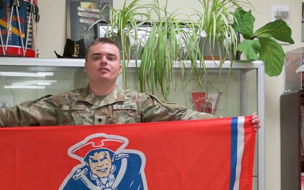 SPC Colin Milch - Patriots Shout-out