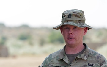 U.S. Soldier discusses M777A2, Dhanush artillery integration during Yudh Abhyas 2026