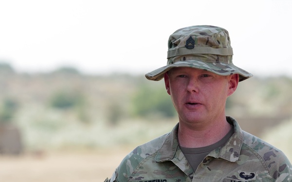 U.S. Soldier discusses M777A2, Dhanush artillery integration during Yudh Abhyas 2026