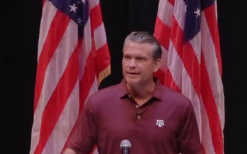 Hegseth Visits Texas A&amp;M University