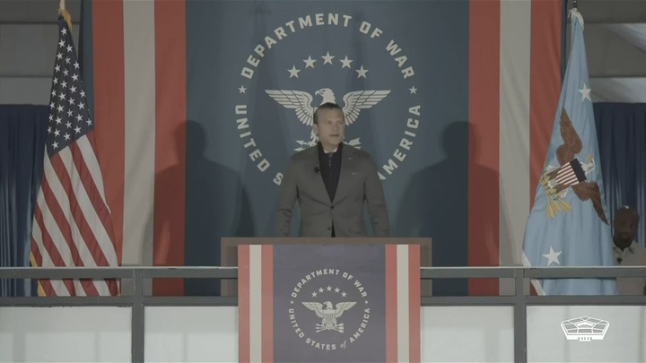 Hegseth speaks to AFA cadets ahead of Air Force, Navy football game ...
