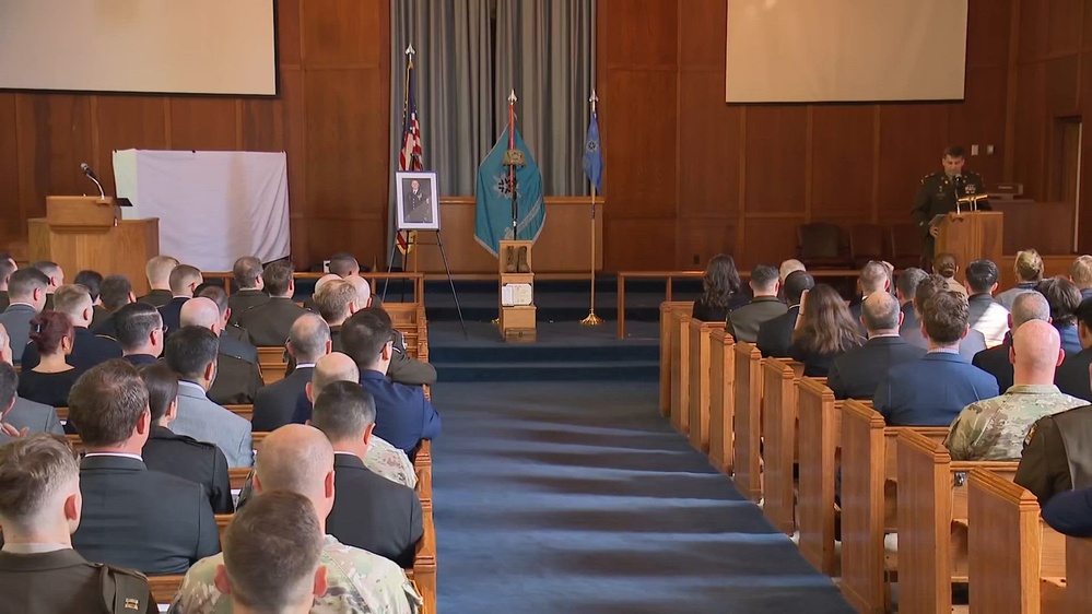 DVIDS - Video - Memorial Ceremony for MSG Stuart W. Healey