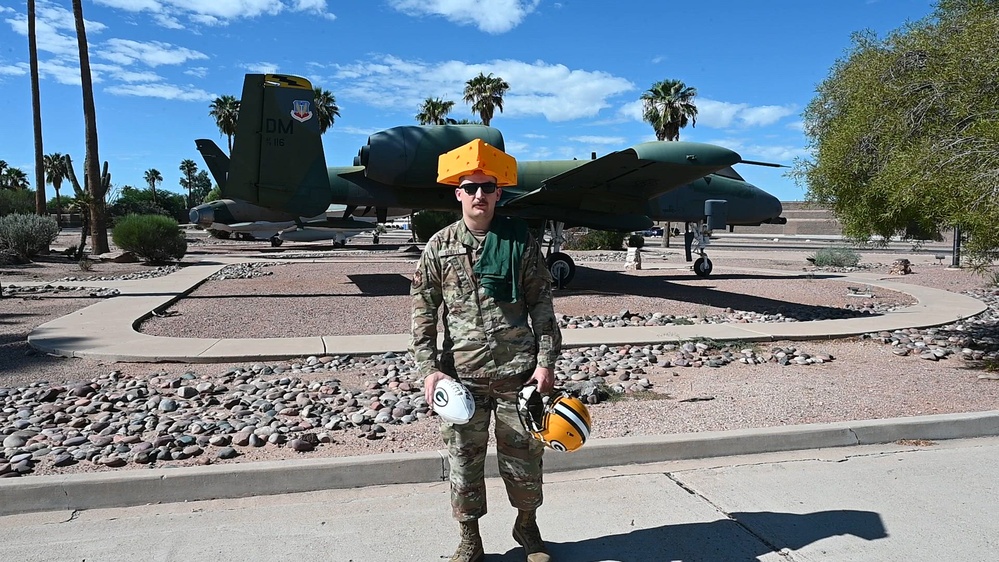 DVIDS - Video - Senior Airman Austin Stiefel - Green Bay Packers Shout-out