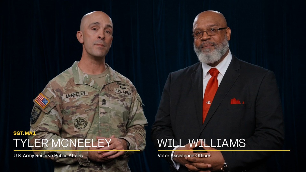 DVIDS - Video - 2026 U.S. Army Reserve Voter Assistance
