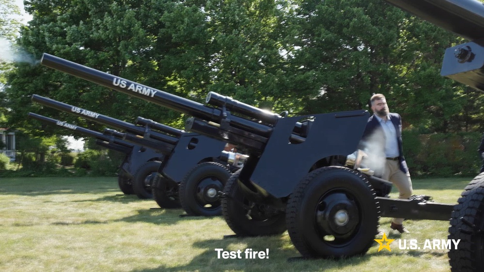 DVIDS - Video - Salute to Service 2026 Kelce with Old Guard horizontal