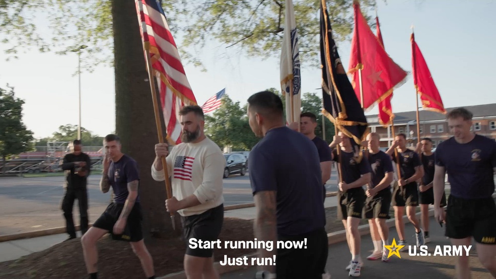 DVIDS - Video - Salute to Service 2026 Kelce PT with Old Guard horizontal