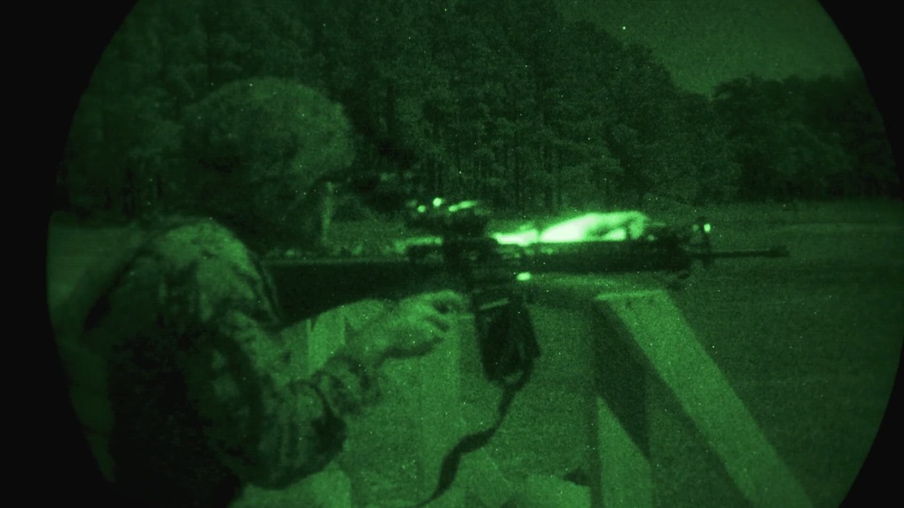 DVIDS - Video - Headquarters and Service Battalion Low-Light Live-Fire ...