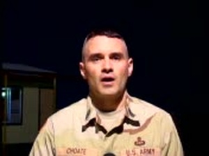 Command Sgt. Maj. Gordon Choate