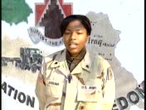 Spc. Stephanie Jordan