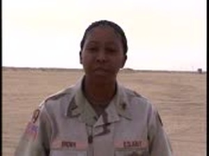 1st Lt. Gloria Brown