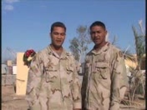 Spc. Derrick Vaeao, Faitauoff Atonon