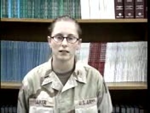 2nd Lt. Carrie Baker
