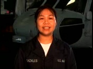 Pfc. Mellany Tiglao-Gonzalez