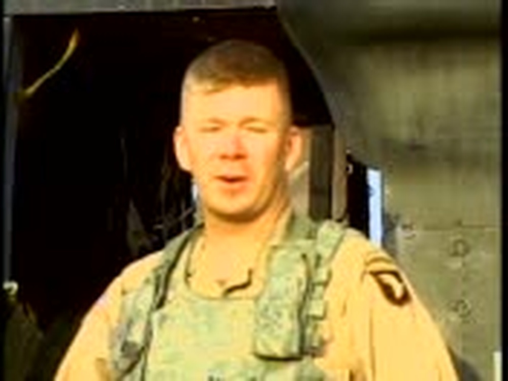 DVIDS - Video - Chief Warrant Officer Matthew Frederickson