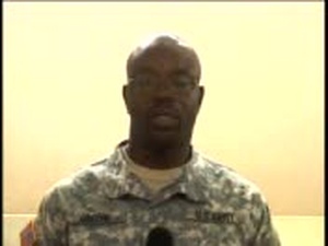 1st Sgt. Victor Greene