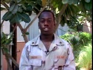 Petty Officer 2nd Class Marcus Brown